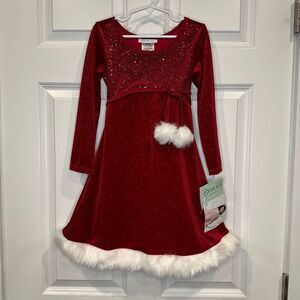 Bonnie Jean Holiday Girls Dress Size 5 NWT